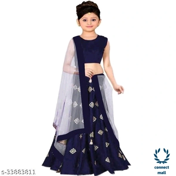 Stylish Kids Ethnic Wear Girls Lahenga Choli  with dupatta Pack of 1 from 0- 15yrs - Red