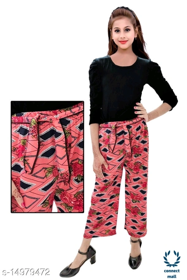 Girls Track Pants - Pack of 3 - 6-7Years
