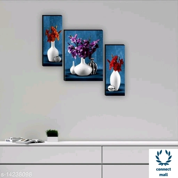 Modern Painting  - 5 in×12 in × 18 in, Diferent Colours, MDF