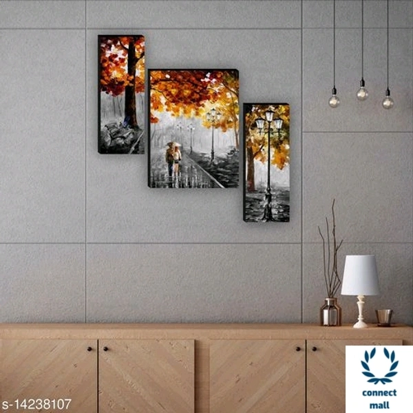 Modern Painting  - 5 in×12 in × 18 in, Diferent Colours, MDF