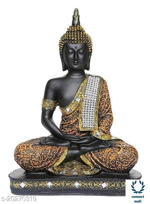 Buddha Statue - Black