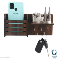  Classy Wall Hook - 14cm× 25.5 cm × 10 cm, Brown, Wooden