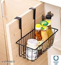 Organized Kitchen Accessories  - FreeSize, Black, Metall, Hanging Rack