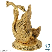 Handicrafted Showpiece  - Free Size, Yellow, Metal