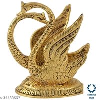Handicrafted Showpiece  - Free Size, Yellow, Metal