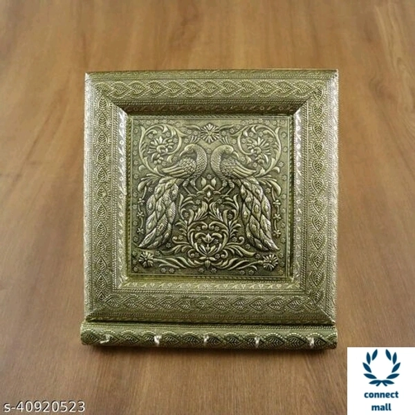 Wooden  Key Stand - Brass, Brass