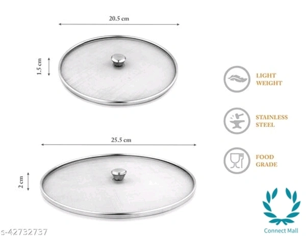 Stylo Strainers & Sieves - 20 cm & 25cm, Stainless Steel