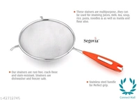 Graceful Stainers- Soup & Tea Stainer - Stainless Steel