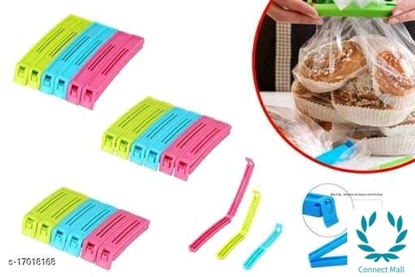 Selling Food Clip - Replace of Rubber Band - 54 Pcs, Mixed, Plastic