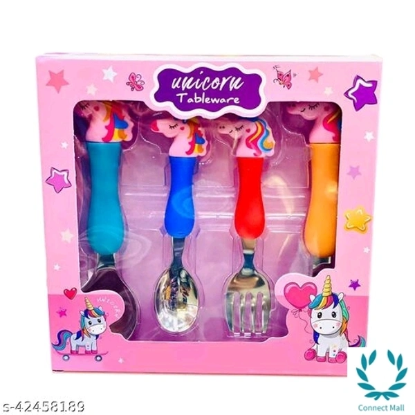 Kids Spoon Set Of 4 - Unicorn