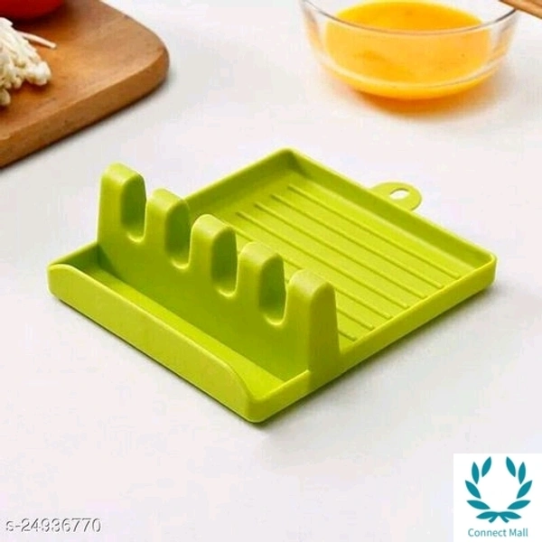 Hot Serving Spoon Holder Plastic - 1 Pc