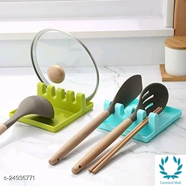 Hot Serving Spoon Holder Plastic - 2 Pcs