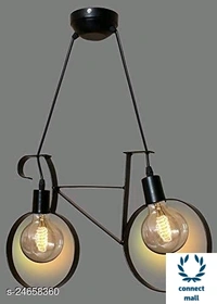 Stylish  Lamp - 12cm × 12cm  × 14 cm, Blak, Wood, 1