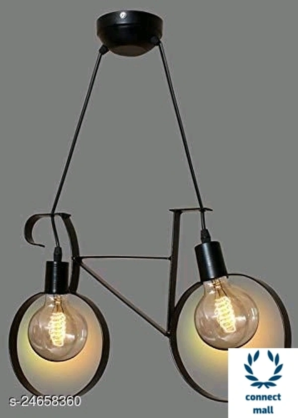 Stylish  Lamp - 12cm × 12cm  × 14 cm, Blak, Wood, 1