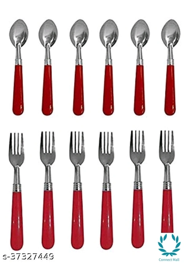 6 Dinning Fork With 6 Spoons