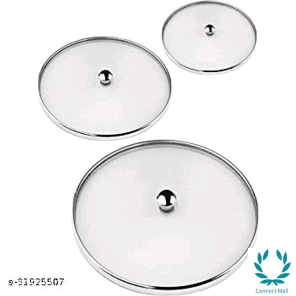 Stainless Steel Net Lid - Set Of 4 - 7,8,9 Inch