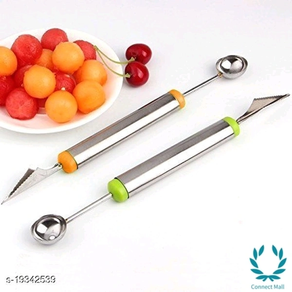 2in1 Ice-cream Scoop & Melon Dig Scoop - 1pc