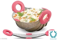 Foldable Colander Drainer Basket - plastic