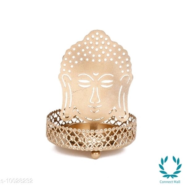 Divine Shadow Buddha Tea Lamp Radha Krishna - Bhudha Shadow