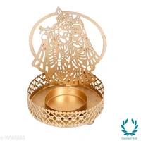 Divine Shadow Buddha Tea Lamp Radha Krishna - Radha Krishna Shadow