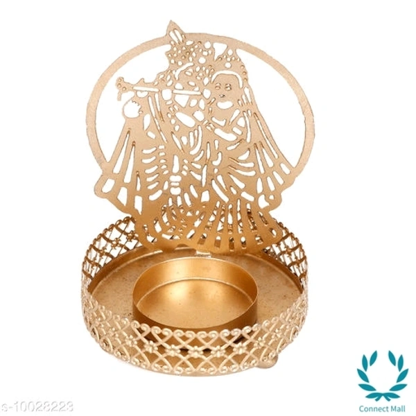 Divine Shadow Buddha Tea Lamp Radha Krishna - Radha Krishna Shadow