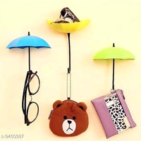 Umbrella Shape Key Holder - 6 Pcs