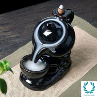 Shivlingam Fountain Smoke Backflow With 10 Incense - 