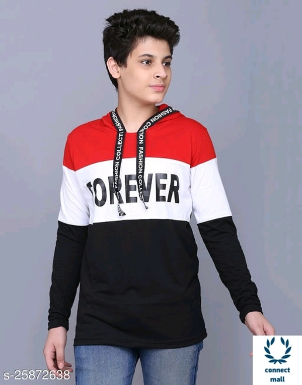 Cotton blend Tshirt - Red, Cotton