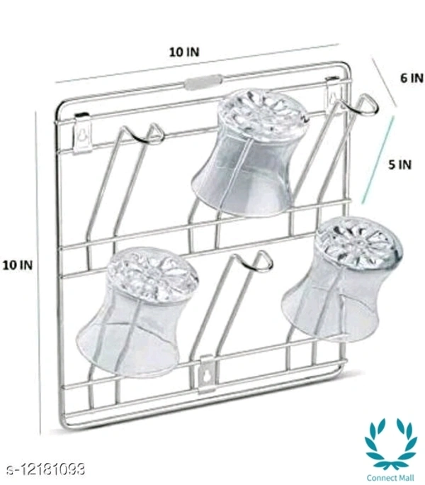 Stainless Steel Glass Stand