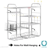 Stainless Steel 4 - Rack And 5 - Holder 