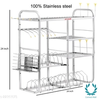 Stainless Steel 4 - Rack And 5 - Holder 