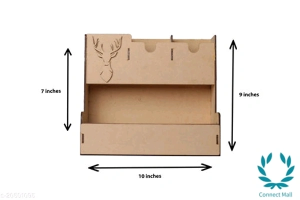 Wooden Desk Organizer, Medium Size