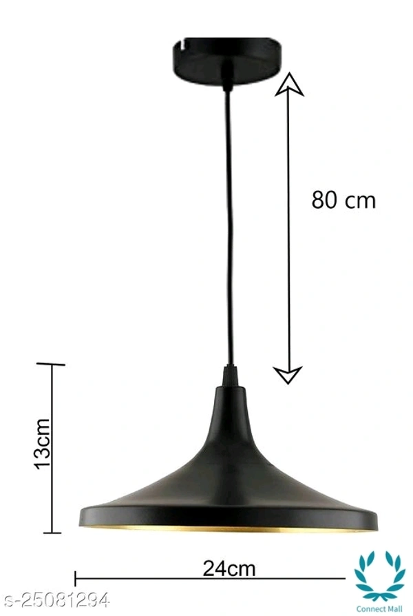 Unique Ceiling Light Without Bulb - Aluminum 