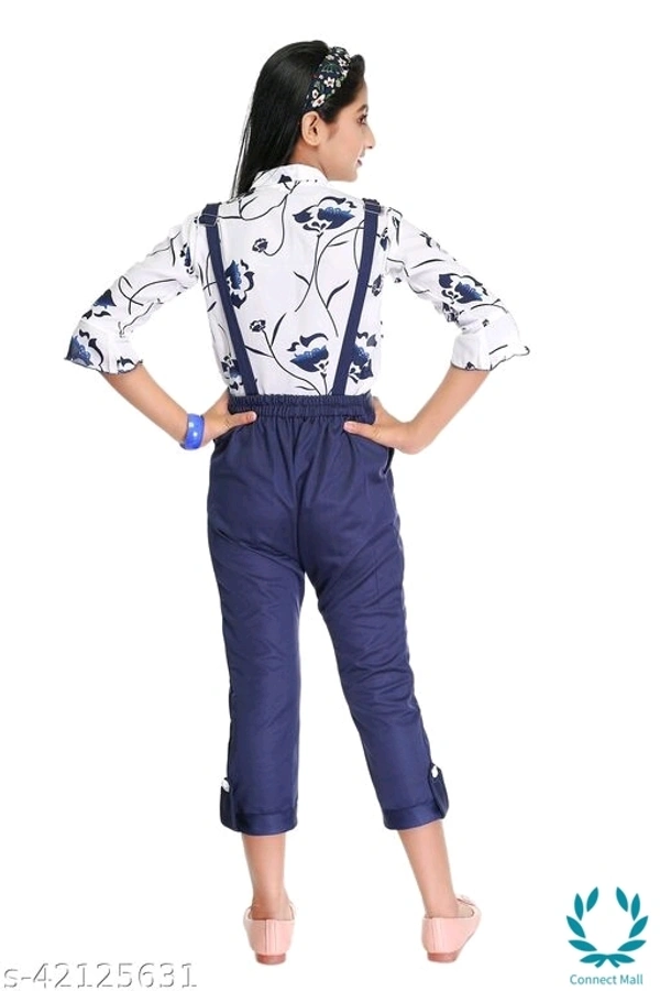 Fancy Top & Bottom Set - 2-3 Years, Blue