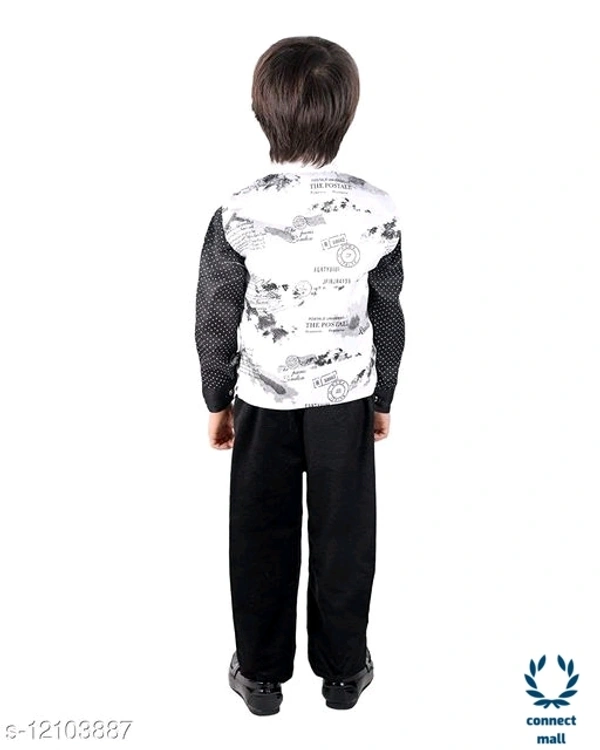 Boy's Ethnic Party Wear - 4-5yrs, Black, Polyester , 1