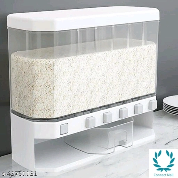 Essential Jar & Containers  - Plastic, 1 Pc, 6 Section Container