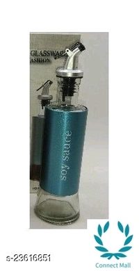 Vinegar Sauce & Oil Bottle 0.5ml Set Of 3 - Stainless Steel 