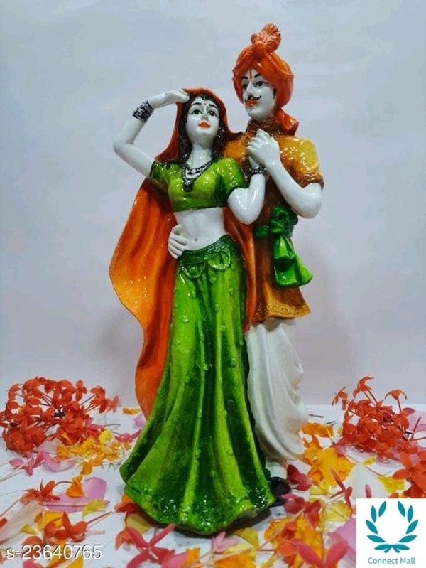 Polyresin Rajasthani Dancing Couple