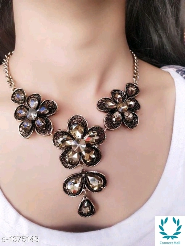 Alloy Gold Plated Neckless & Chain