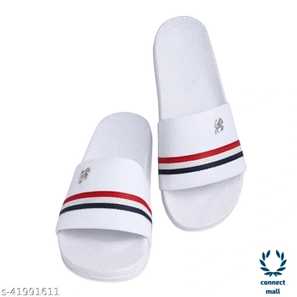 Trendy M'en Flip Flop - IND 10, White, Synthetique