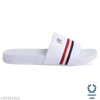 Trendy M'en Flip Flop - IND 10, White, Synthetique