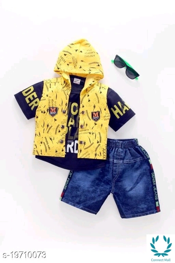 Yellow Hoddy Cotton  - 2 - 3 Years