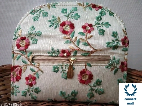 Trendy Women Cluthes - Creamish, Fabric, (Length × Width )9inch ×5 inch