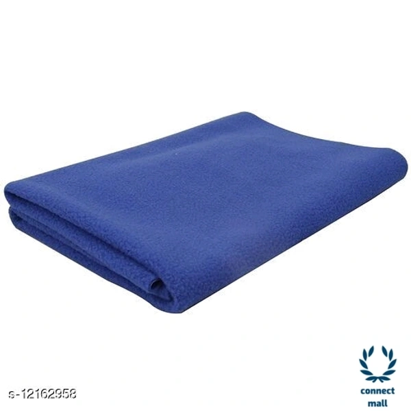 Kids unisexe bed protector - Marron, Fleece, 100cm ×70cm