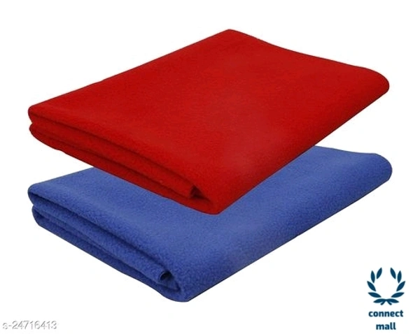 Baby Sleeping Mat Médium size Pack of 2 - Blue & Maroon, Blend, Ledium Size(70cm ×100cm)