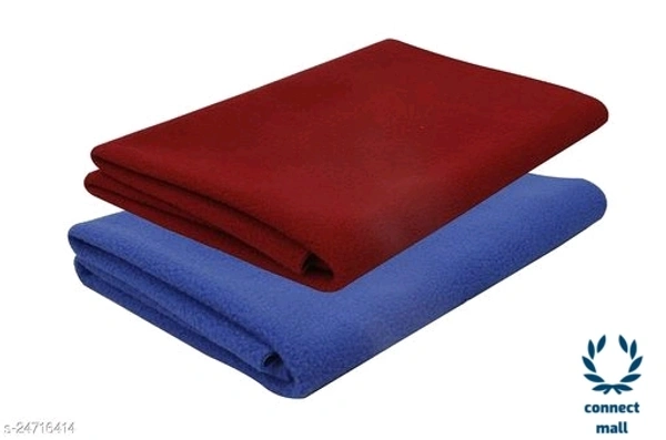 Baby Sleeping Mat Médium size Pack of 2 - Blue & D'argent Maroon, Blend, Medium size (70cm×100cm)