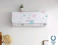 Alluring Ac Cover 1.5 ton - White, PVC, 1.5 ton  (W×H×D)111.76cm×30.48cm×22.86cm