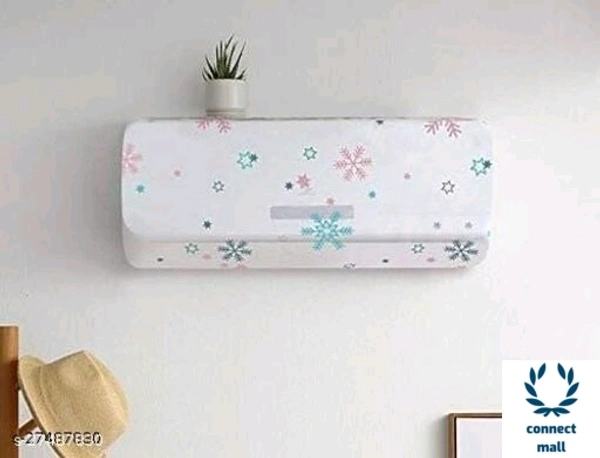 Alluring Ac Cover 1.5 ton - White, PVC, 1.5 ton  (W×H×D)111.76cm×30.48cm×22.86cm