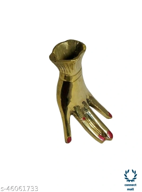 Unique Metal Flower vase  - (L×H×B)7cm×12.5 cmx 7cm, Metal
