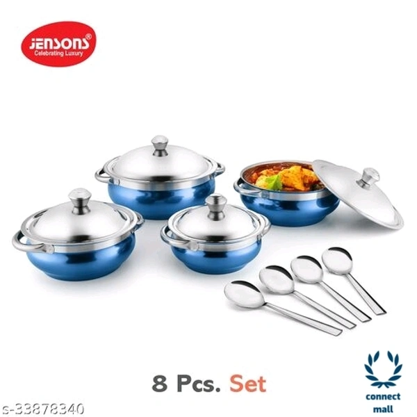 Attractive Dinnerware sets - Blue, Stainless Steel